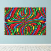 Abstrakt Art. 133 Leinwanddruck (Insitu (Holzboden))