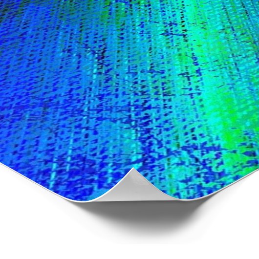 Abstrakt Art. 136 Poster (Ecke)