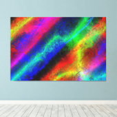 Abstrakt Art. 136 überzogene Canvas Leinwanddruck (Insitu (Holzboden))