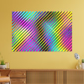 Abstrakt Art. 137 Leinwanddruck (Insitu (Wohnzimmer))