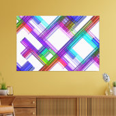Abstrakt Art. 138A Leinwanddruck (Insitu (Wohnzimmer))