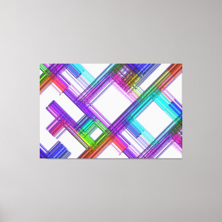 Abstrakt Art. 138A Leinwanddruck