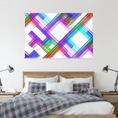 Abstrakt Art. 138A Leinwanddruck (Insitu (Schlafzimmer))