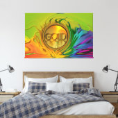 Abstrakt Art. 139 Leinwanddruck (Insitu (Schlafzimmer))