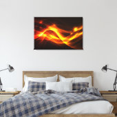 Abstrakt Art. 13 überzogene Canvas Leinwanddruck (Insitu (Schlafzimmer))