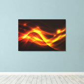 Abstrakt Art. 13 überzogene Canvas Leinwanddruck (Insitu (Holzboden))