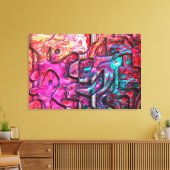 Abstrakt Art. 140 Leinwanddruck (Insitu (Wohnzimmer))