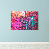 Abstrakt Art. 140 Leinwanddruck (Insitu (Holzboden))