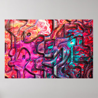 Abstrakt Art. 140 Poster