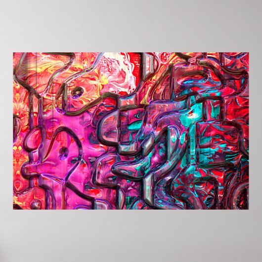 Abstrakt Art. 140 Poster (Vorne)