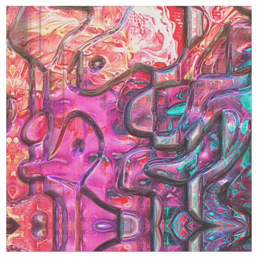 Abstrakt Art. 140 Stoff (Nahaufnahme)