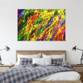 Abstrakt Art. 143 Leinwanddruck (Insitu (Schlafzimmer))
