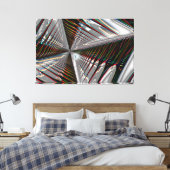 Abstrakt Art. 144 Leinwanddruck (Insitu (Schlafzimmer))