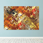 Abstrakt Art. 145 Leinwanddruck (Insitu (Holzboden))