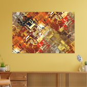 Abstrakt Art. 145 Leinwanddruck (Insitu (Wohnzimmer))