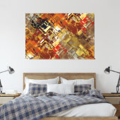Abstrakt Art. 145 Leinwanddruck (Insitu (Schlafzimmer))