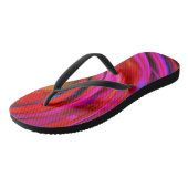 Abstrakt Art #14 Badesandalen (Schrägansicht)