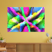 Abstrakt Art. 150 Leinwanddruck (Insitu (Wohnzimmer))