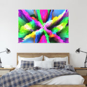 Abstrakt Art. 150 Leinwanddruck (Insitu (Schlafzimmer))