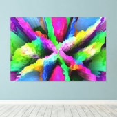 Abstrakt Art. 150 Leinwanddruck (Insitu (Holzboden))