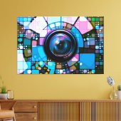 Abstrakt Art. 151 Leinwanddruck (Insitu (Wohnzimmer))