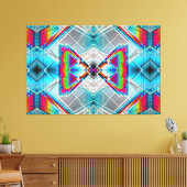 Abstrakt Art. 152 Leinwanddruck (Insitu (Wohnzimmer))