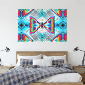 Abstrakt Art. 152 Leinwanddruck (Insitu (Schlafzimmer))