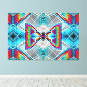 Abstrakt Art. 152 Leinwanddruck (Insitu (Holzboden))
