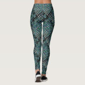 Abstrakt Art. 158 Legging8 Leggings (Rückseite)