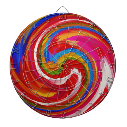 Abstrakt Art #15 Dartscheibe (vorne)