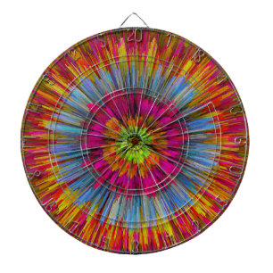 Abstrakt Art. 167 Art Board Dartscheibe