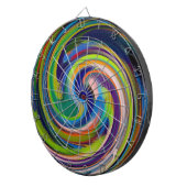 Abstrakt Art #18 Dartscheibe (Vorderseite rechts)