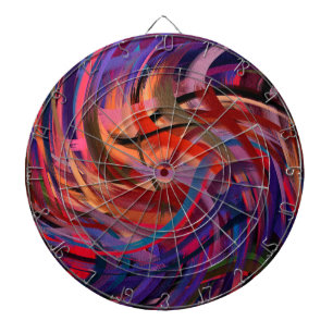 Abstrakt Art #19 Dartscheibe
