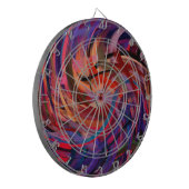Abstrakt Art #19 Dartscheibe (Vorderseite Links)