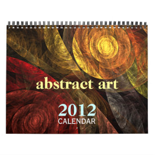 Abstrakt Art. 2012 Kalender der bildenden Künste (