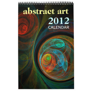 Abstrakt Art. 2012 Kalender der bildenden Künste (