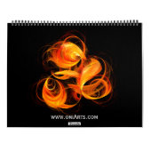 Abstrakt Art. 2012 Kunstkalender (riesig) Kalender (Rückseite)