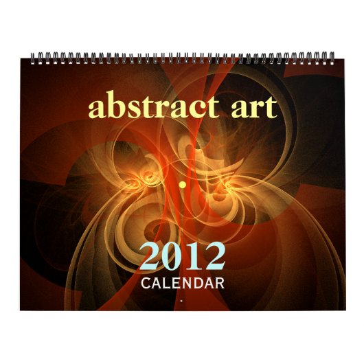 Abstrakt Art. 2012 Kunstkalender (riesig) Kalender (Titelbild)