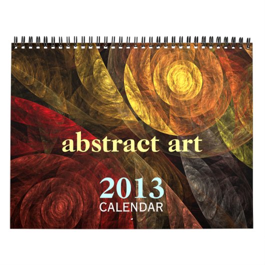 Abstrakt Art. 2013 Kalender der bildenden Künste ( (Titelbild)