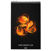 Abstrakt Art. 2013 Kunstkalender (Mini) Kalender (Rückseite)