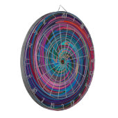 Abstrakt Art #20 Dartscheibe (Vorderseite Links)