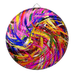 Abstrakt Art #22 Dartscheibe