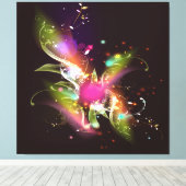 Abstrakt Art. 22 überzogene Canvas Leinwanddruck (Insitu (Holzboden))
