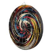 Abstrakt Art #24 Dartscheibe (Vorderseite rechts)