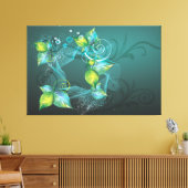 Abstrakt Art. 24 Wrapped Canvas Leinwanddruck (Insitu (Wohnzimmer))