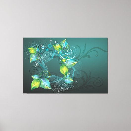 Abstrakt Art. 24 Wrapped Canvas Leinwanddruck (Vorderseite)