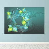 Abstrakt Art. 24 Wrapped Canvas Leinwanddruck (Insitu (Holzboden))