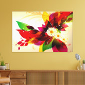 Abstrakt Art. 25 überzogene Canvas Leinwanddruck (Insitu (Wohnzimmer))
