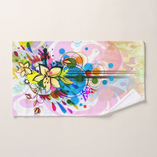 Abstrakt Art 26 Badezimmerhandtuch Set (Handtuch)