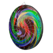 Abstrakt Art #26 Dartscheibe (Vorderseite rechts)